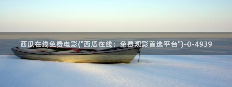 初体验西瓜影院